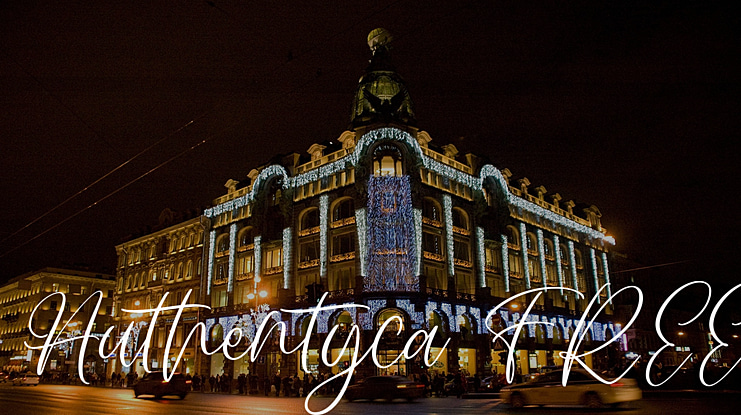 Authentyca FREE Font