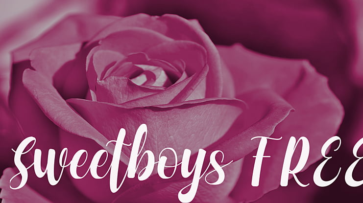 Sweetboys FREE Font