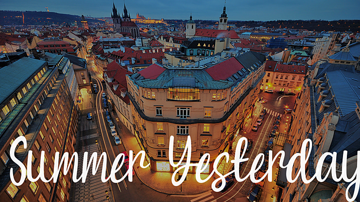 Summer Yesterday Font