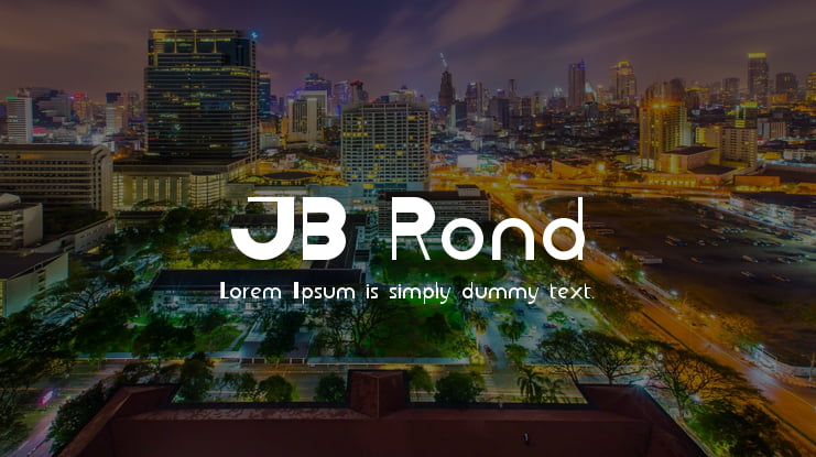 JB Rond Font