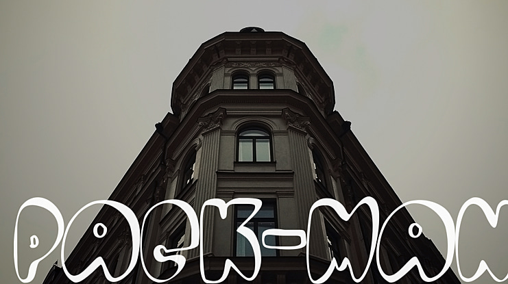 PACK-MAN Font