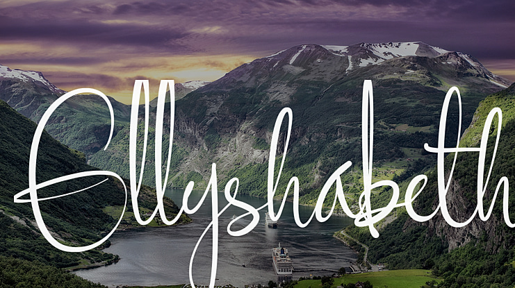 Ellyshabeth Font