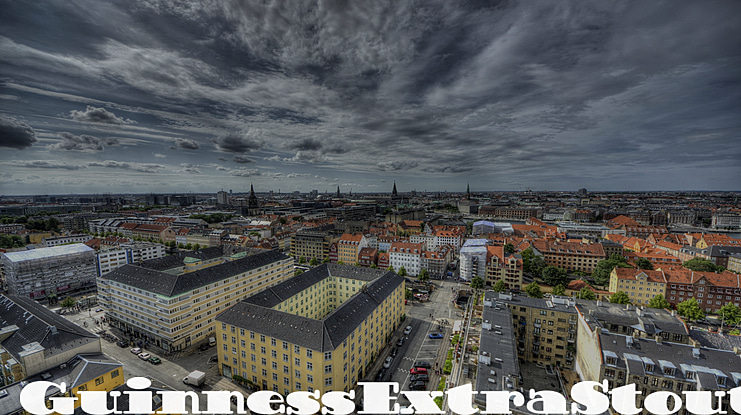 Guinness Extra Stout Font