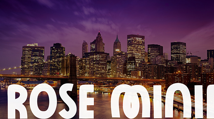 Rose Minie Font Family