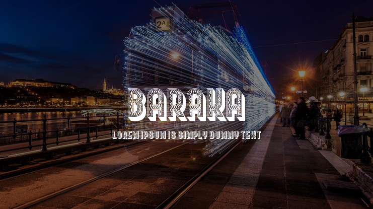 Baraka Font