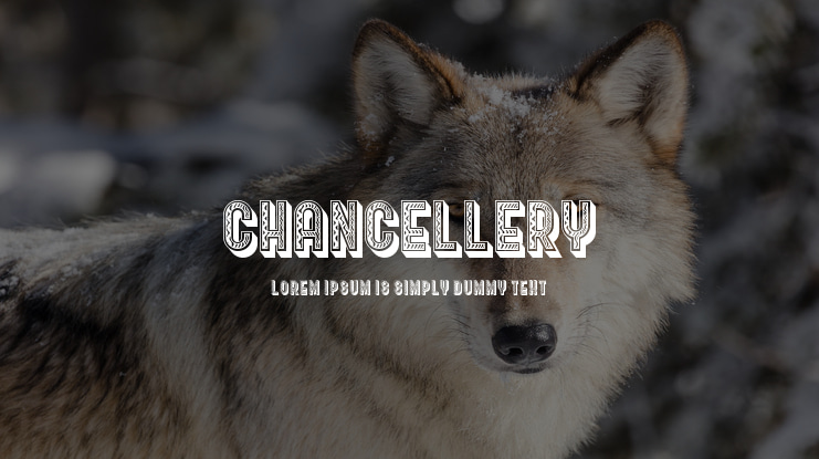 Chancellery Font