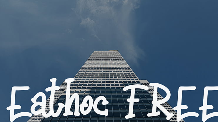 Eathoc FREE Font