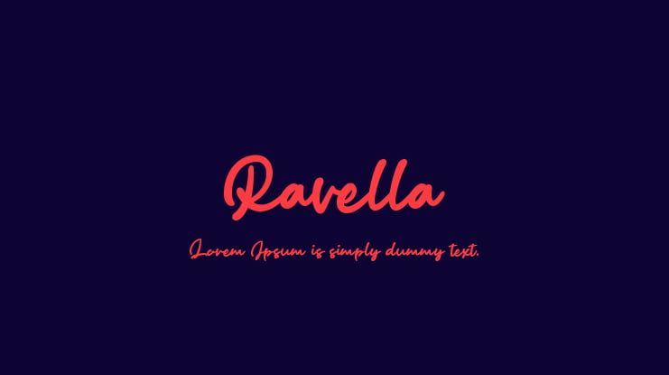Ravella Font