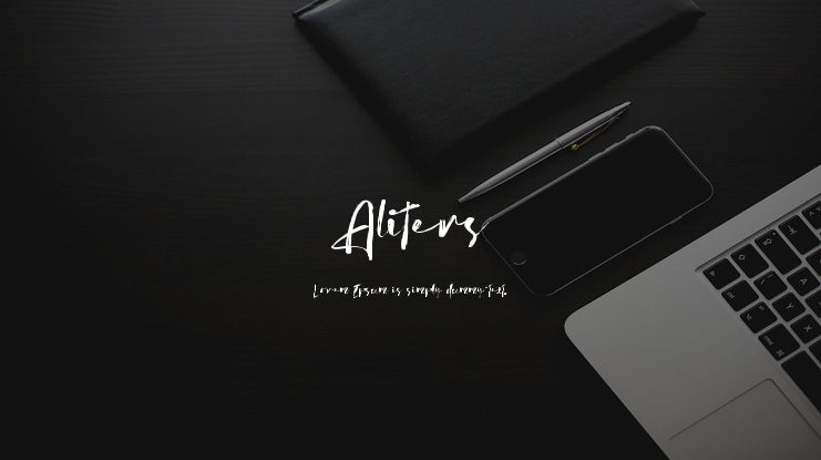 Aliters Font