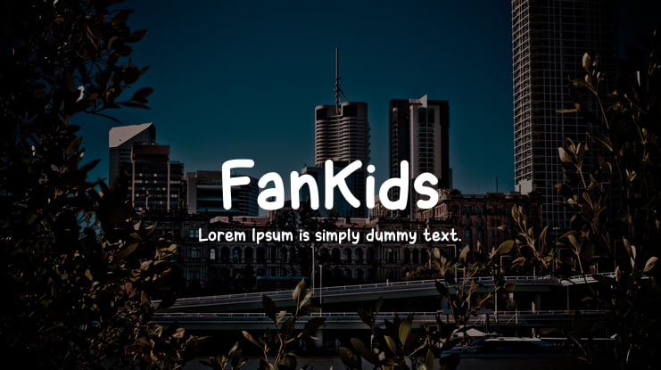 FanKids Font