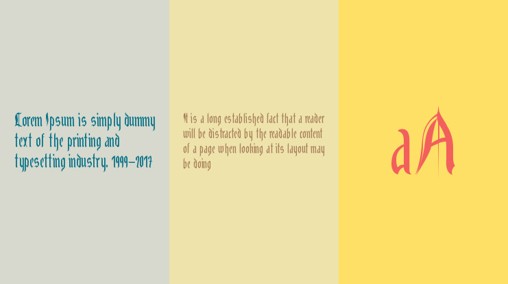 Grabstein Gotik Font