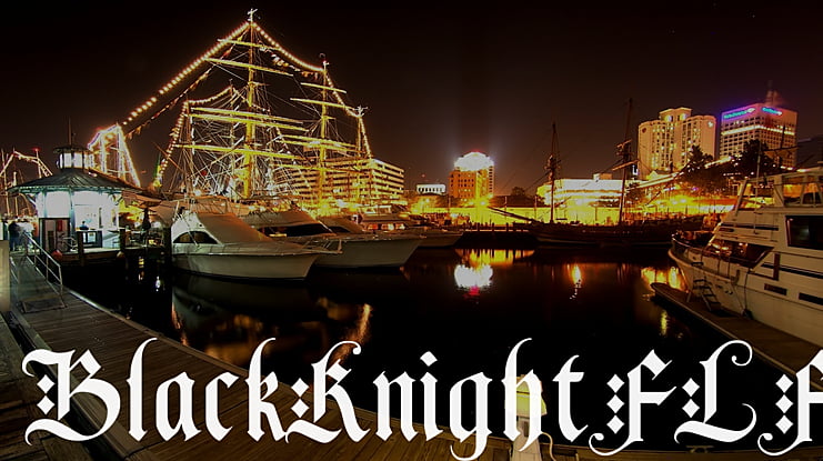 BlackKnightFLF Font