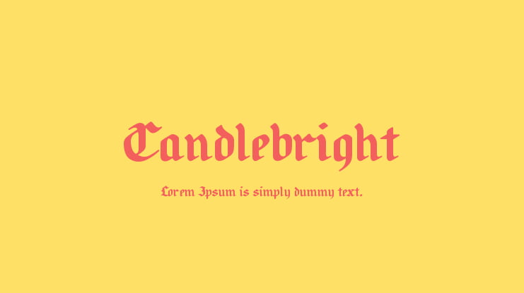Candlebright Font