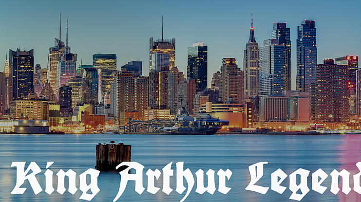 King Arthur Legend Font