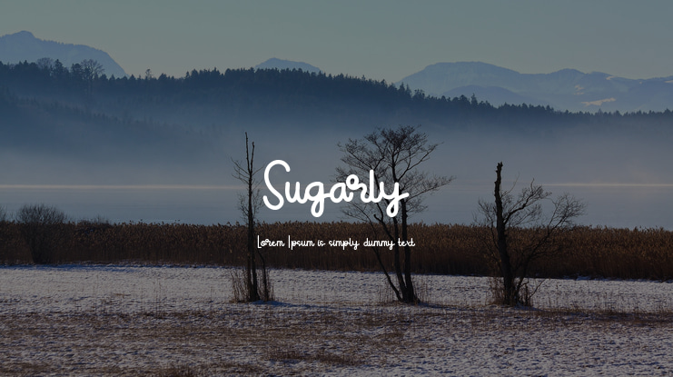 Sugarly Font