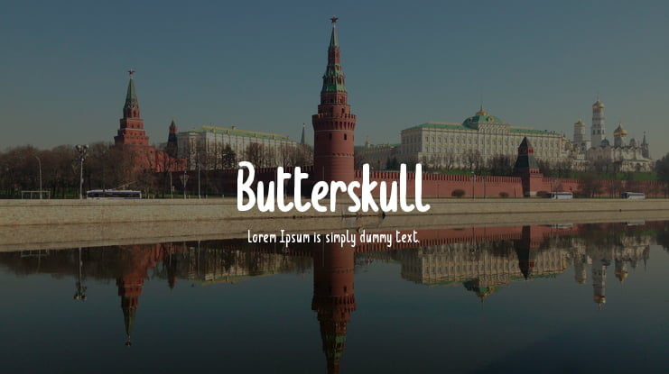 Butterskull Font