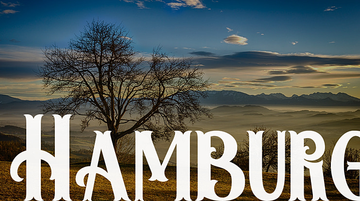 Hamburg Font
