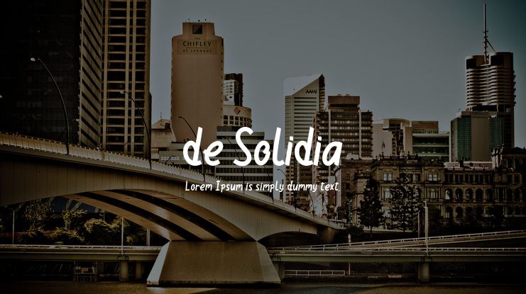 de Solidia Font