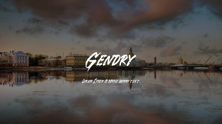Gendry Font