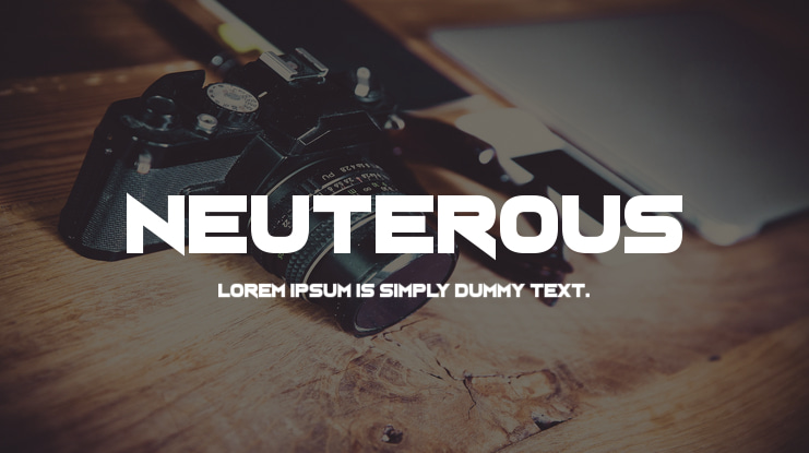 Neuterous Font