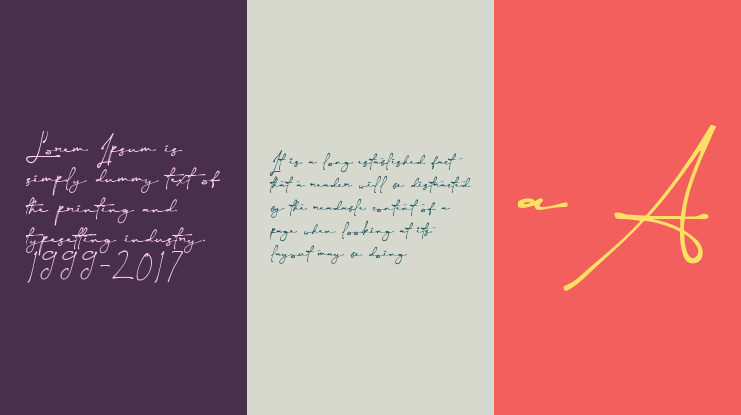 Yonitta Signature Font
