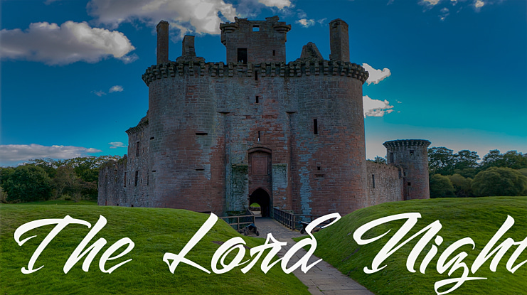 The Lord Night Font Family