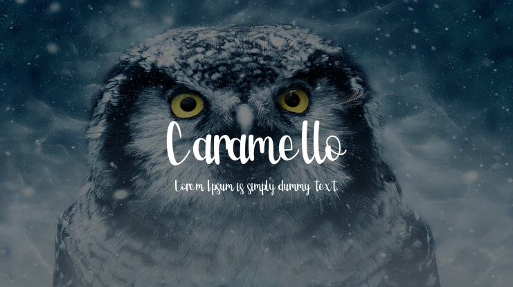 Caramello Font