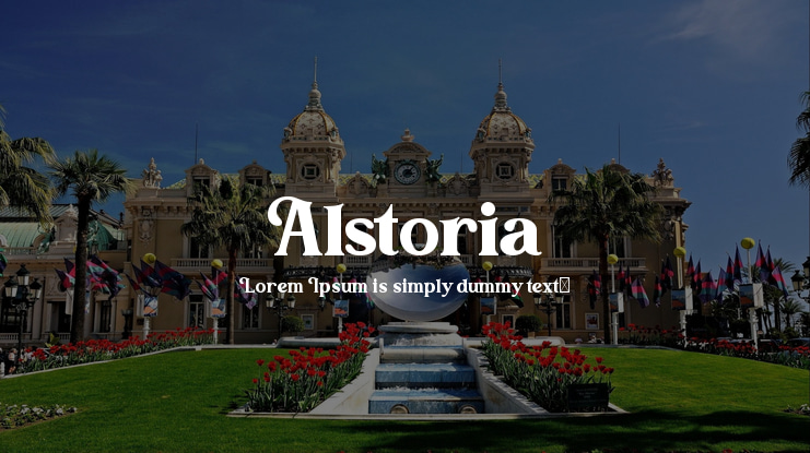 Alstoria Font