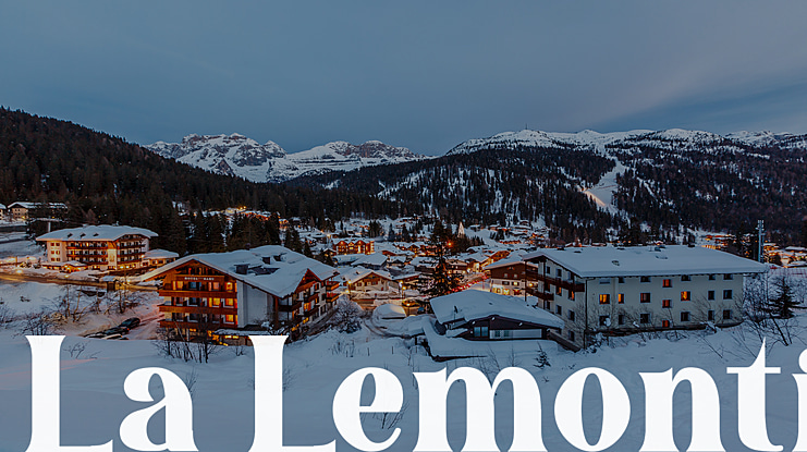 La Lemonti Font Family