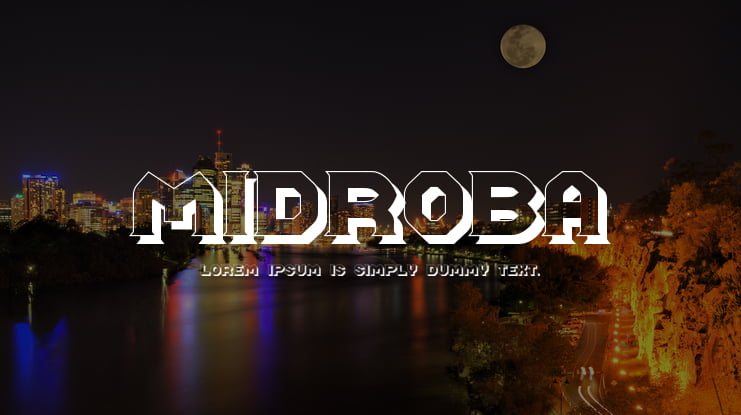 Midroba Font Family
