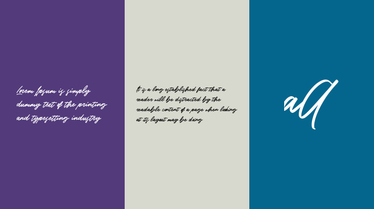 River Rocks Free Font