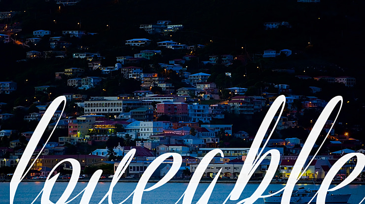 loveable Font
