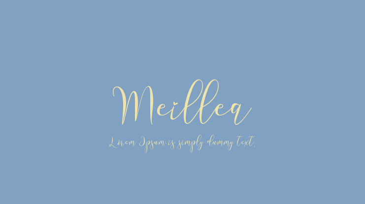 Meillea Font