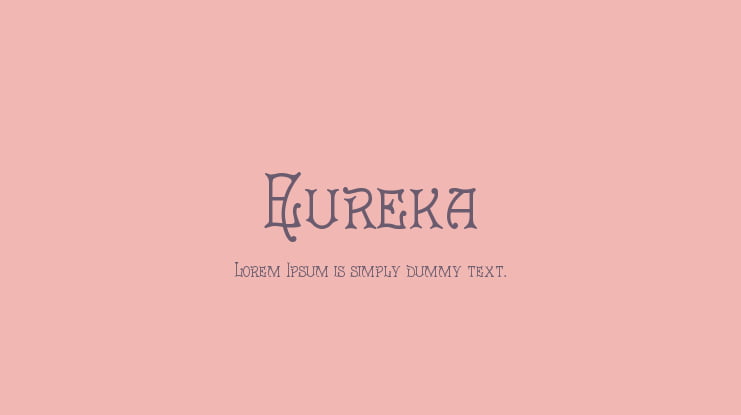 Eureka Font