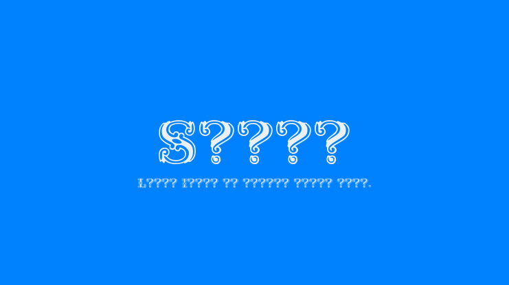 Spatz Font
