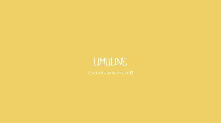 Limoline Font Family