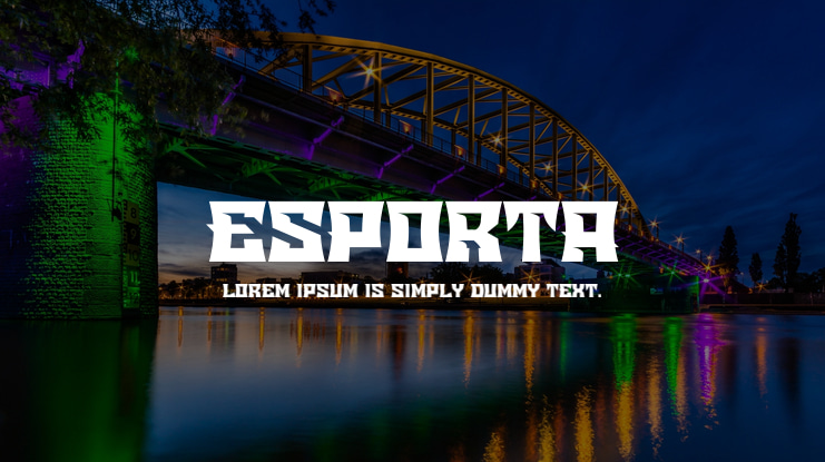 Esporta Font