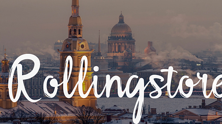 Rollingstore Font