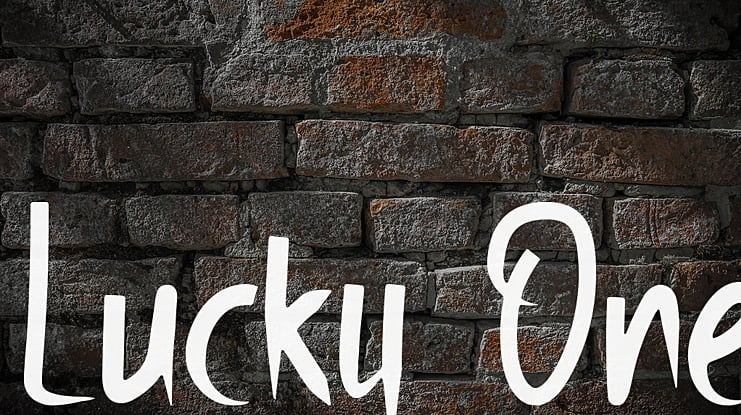 Lucky One Font
