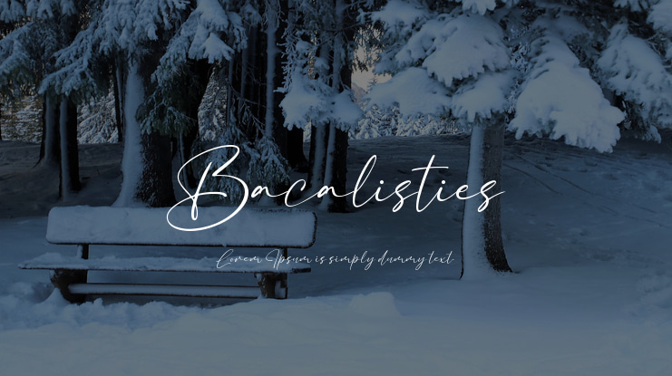 Bacalisties Font