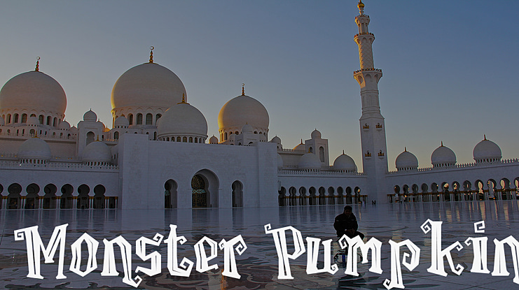 Monster Pumpkin Font