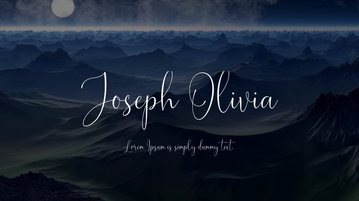Joseph Olivia Font