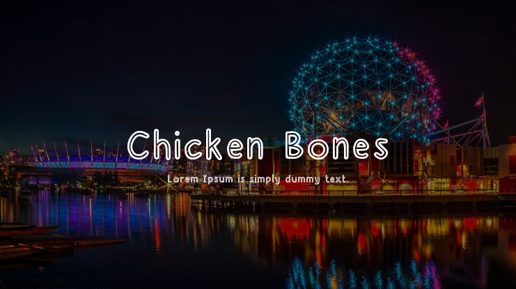 Chicken Bones Font