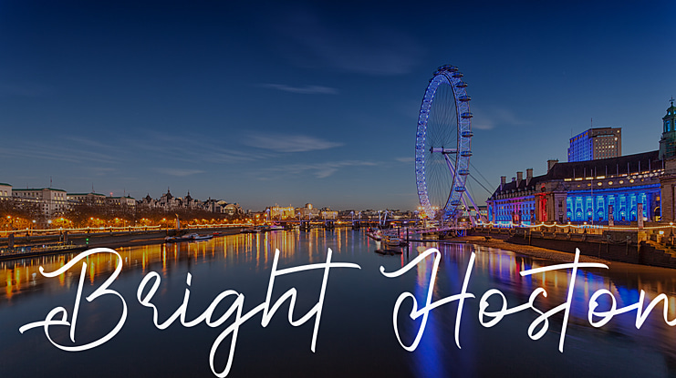 Bright Hoston Font