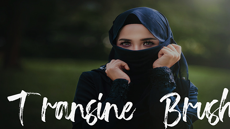 Transine  Brush Font
