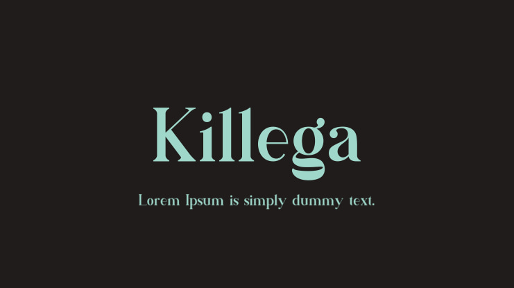 Killega Font