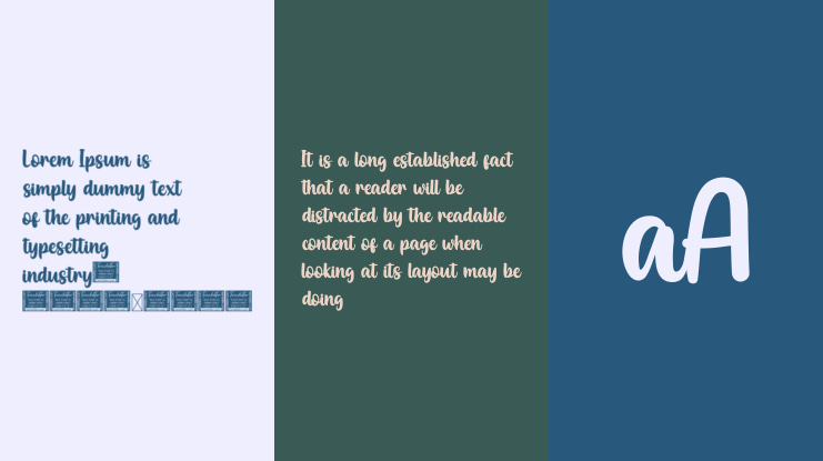 Right Beginning Font