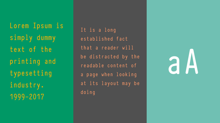 Typewriter Condensed Font Family