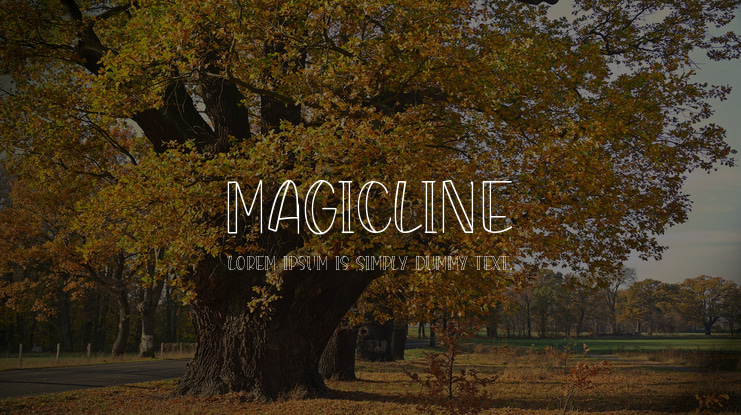 MAGICLINE Font
