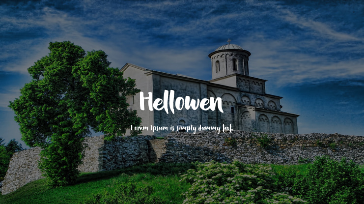 Hellowen Font